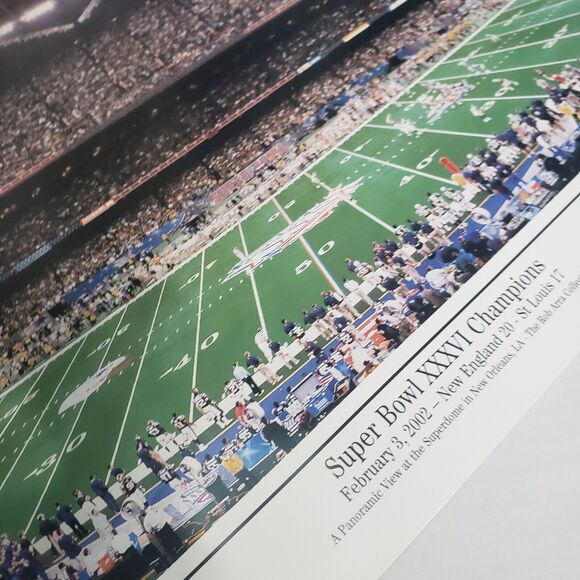 Super Bowl XXXVI Champions New England v St Louis February 3 2002 Superdome New - Picture 3 of 7